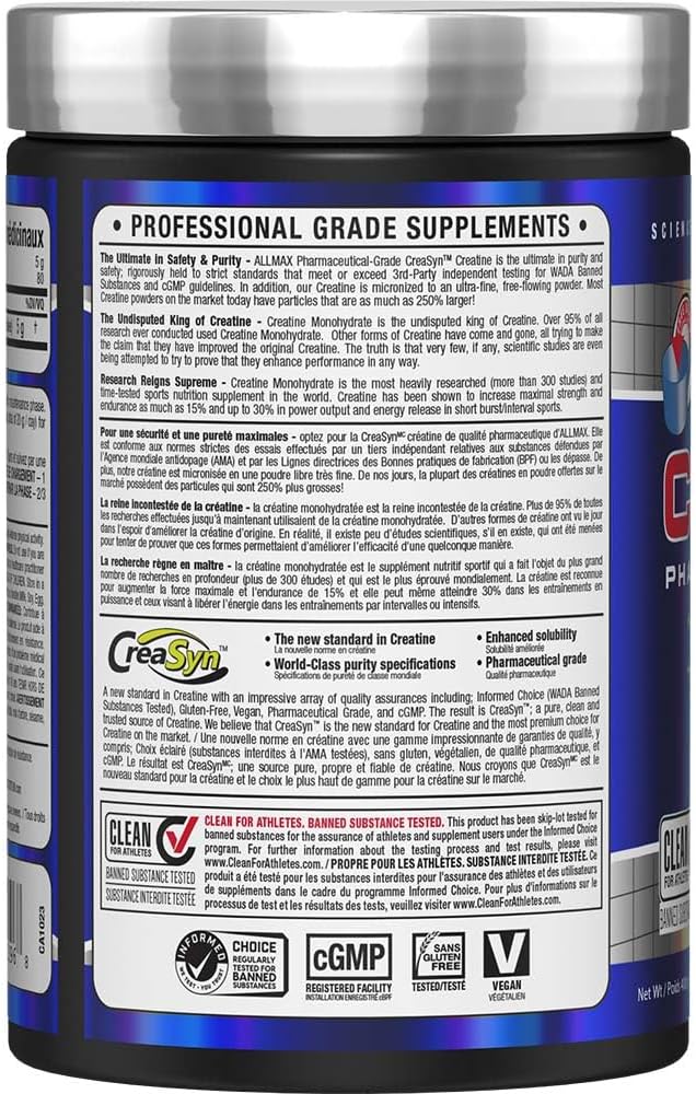 ALLMAX – Creatine Monohydrate Powder – 400 g-3