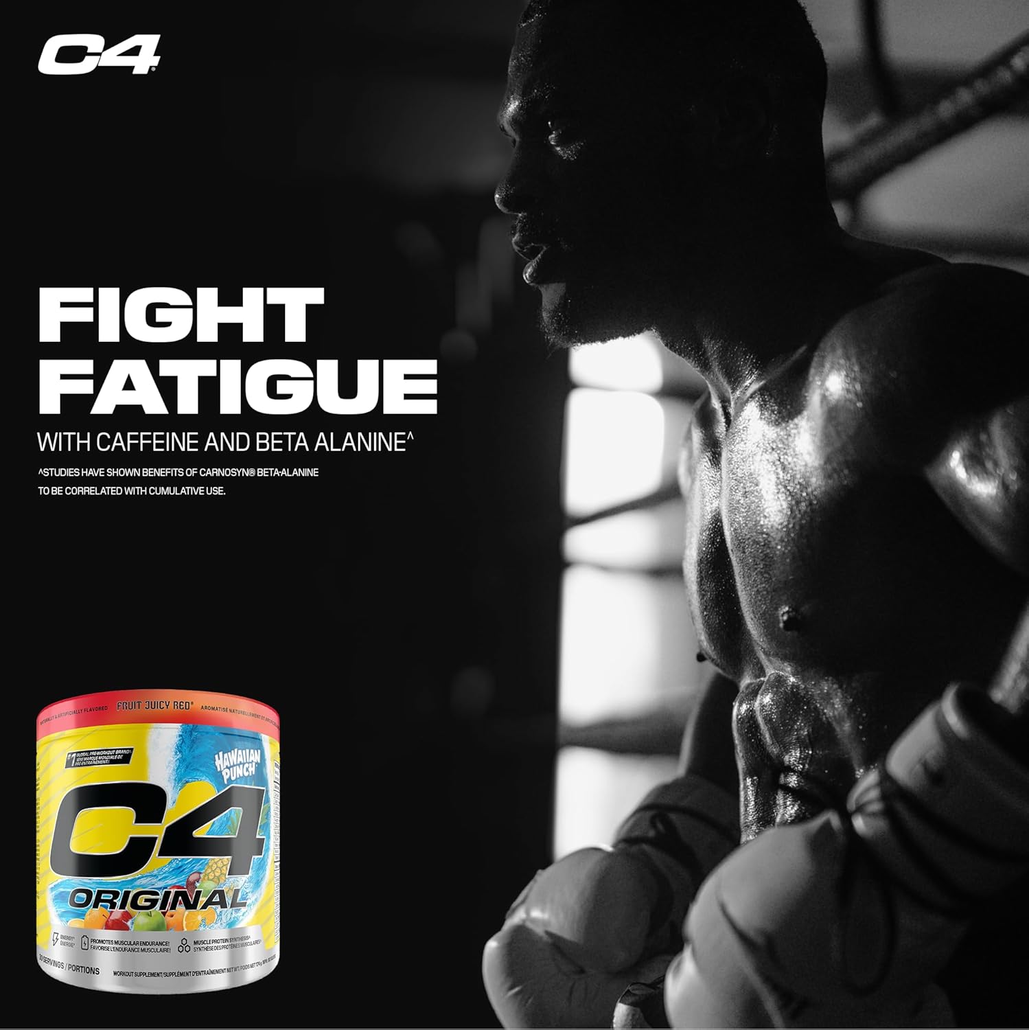 Cellucor – C4 Original Pre Workout – Hawaiian Punch – 30 Servings-4