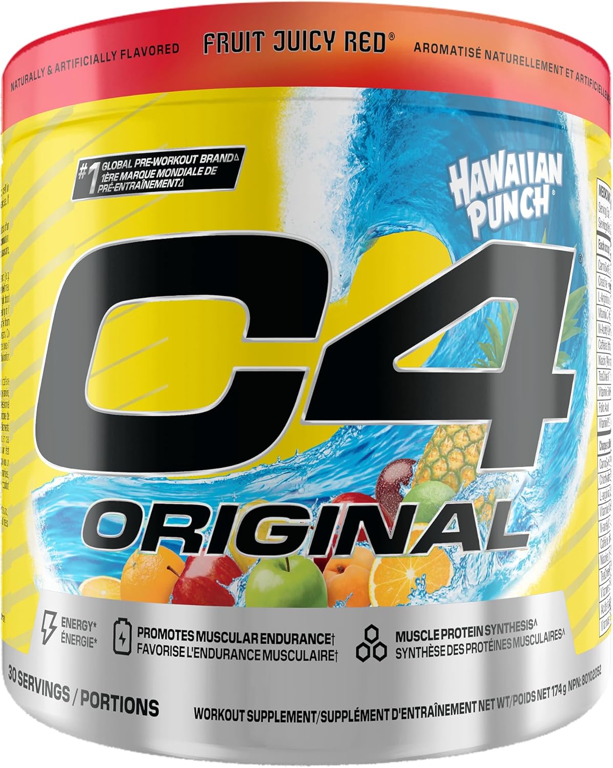 Cellucor – C4 Original Pre Workout – Hawaiian Punch – 30 Servings-0