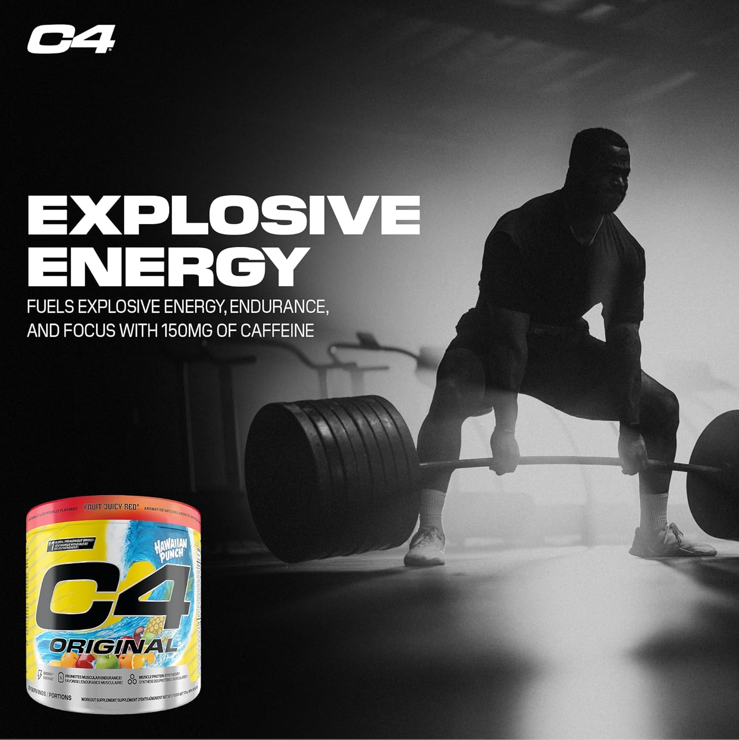 Cellucor – C4 Original Pre Workout – Hawaiian Punch – 30 Servings-3