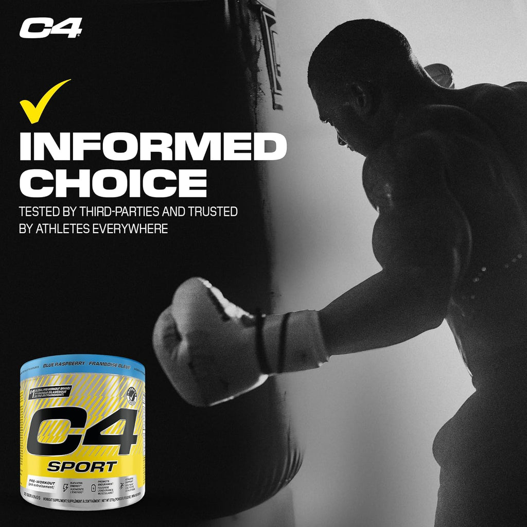 Cellucor – C4 Sport Pre Workout – Blue Raspberry – 30 Servings-3