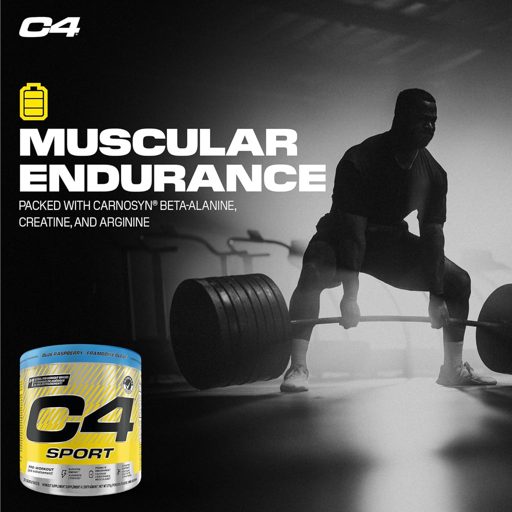 Cellucor – C4 Sport Pre Workout – Blue Raspberry – 30 Servings-2