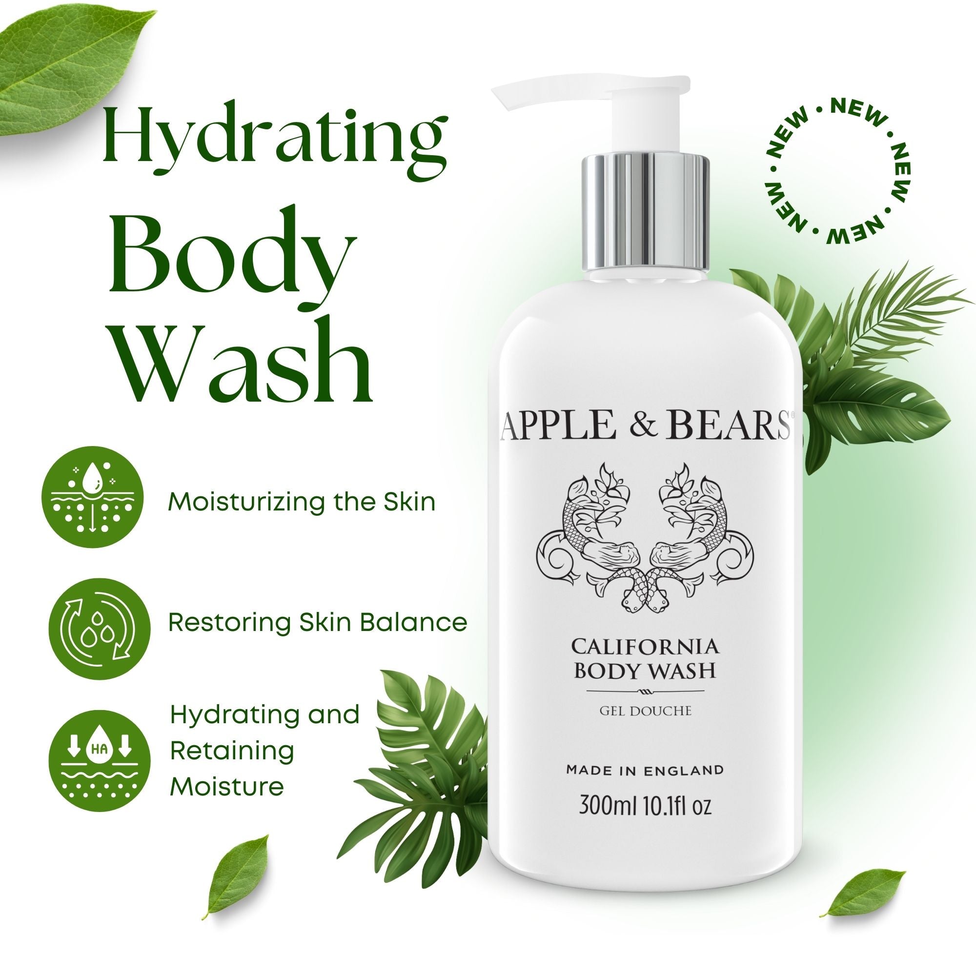 California - Body Wash - 300ml/10.1 fl oz-3