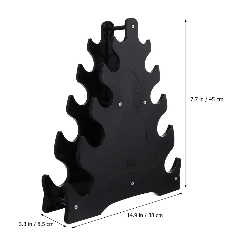 Triangle Fitness Rack - Dumbbell & Kettlebell Storage Stand-1