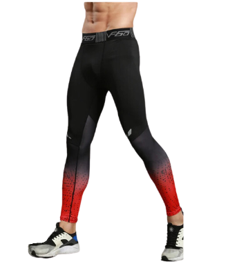 Men's Quick-Dry Compression Running & Fitness Leggings-3