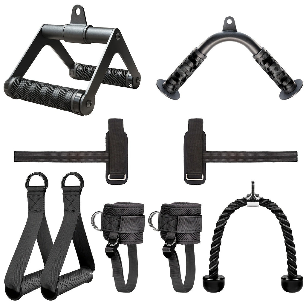Iron Lat Pull-Down Attachment Set (6pcs)-0