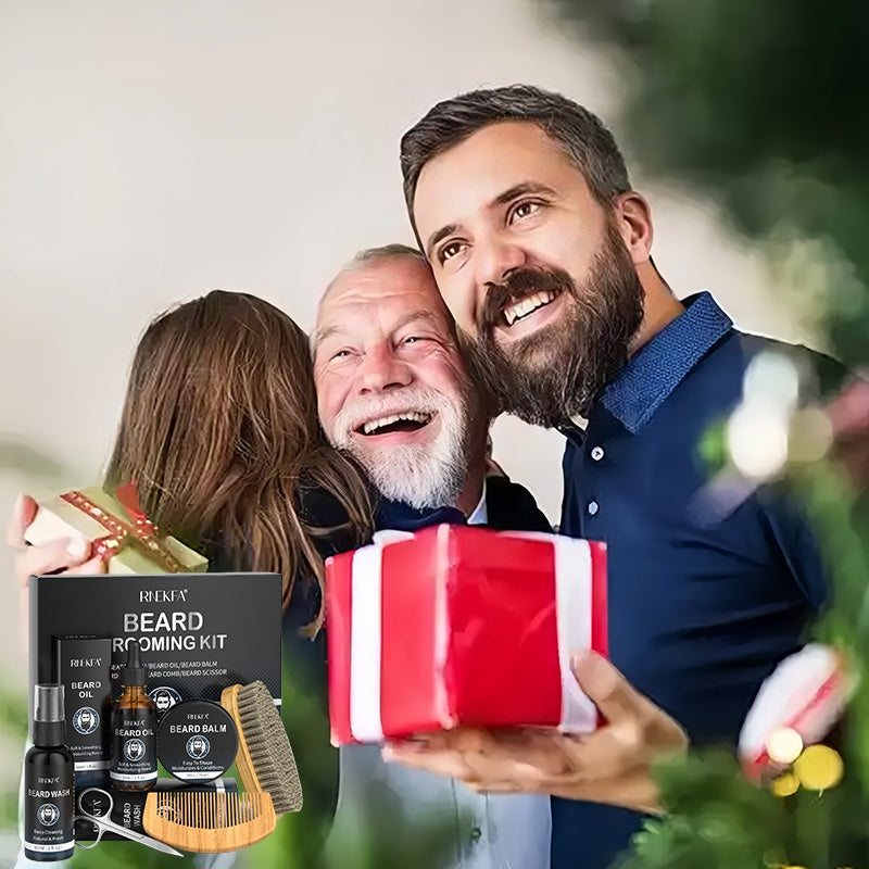 Beard Grooming Kit for Men Trimming & Care Set-1