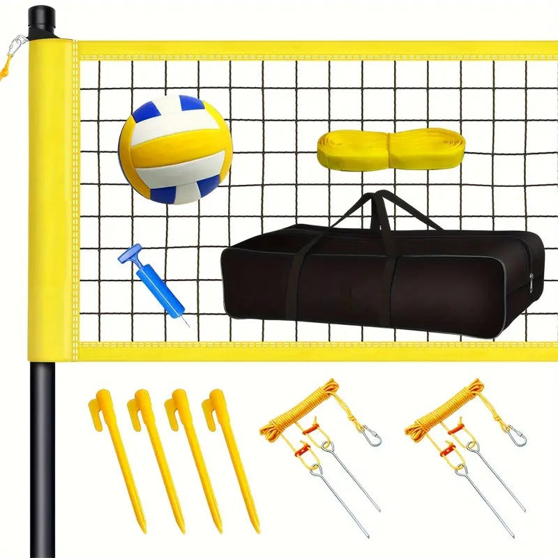 Volleyball Set Outdoor PVC Net with Accessories-0