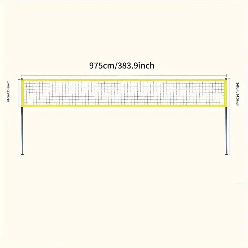 Volleyball Set Outdoor PVC Net with Accessories-4