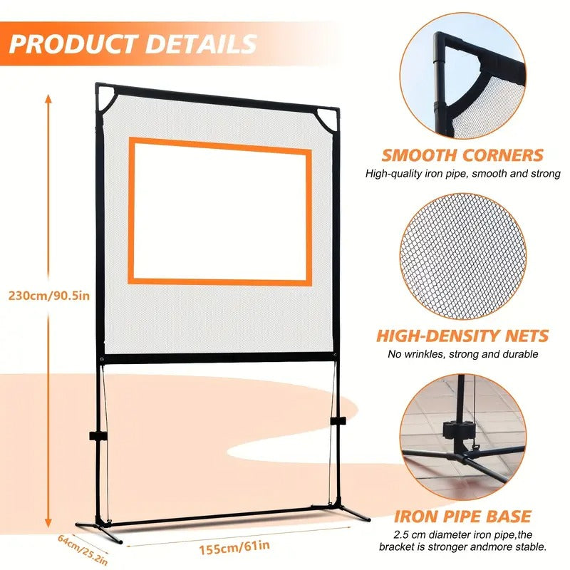 Paddle Game with Net for Indoor & Outdoor Play-4