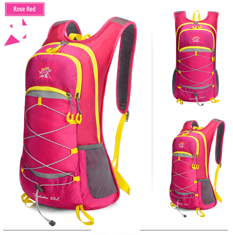 25L Hiking & Cycling with 2L Waterproof Backpacks
